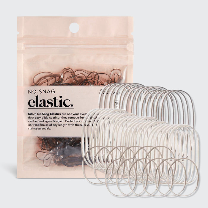 Élastique anti-accroc 100 pièces (Marron)