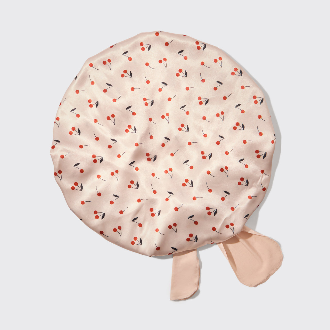 Gorro de satén grande - Cerezas