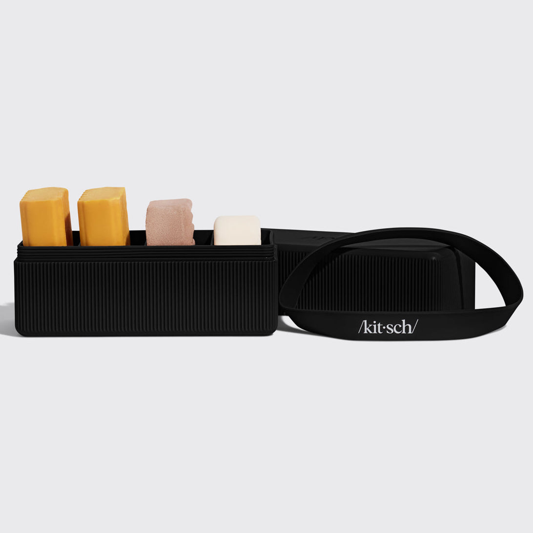 Trousse de voyage à 4 compartiments - Noir