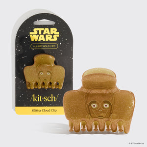 Star Wars™ & Kitsch Pinza Nube con purpurina de C-3PO