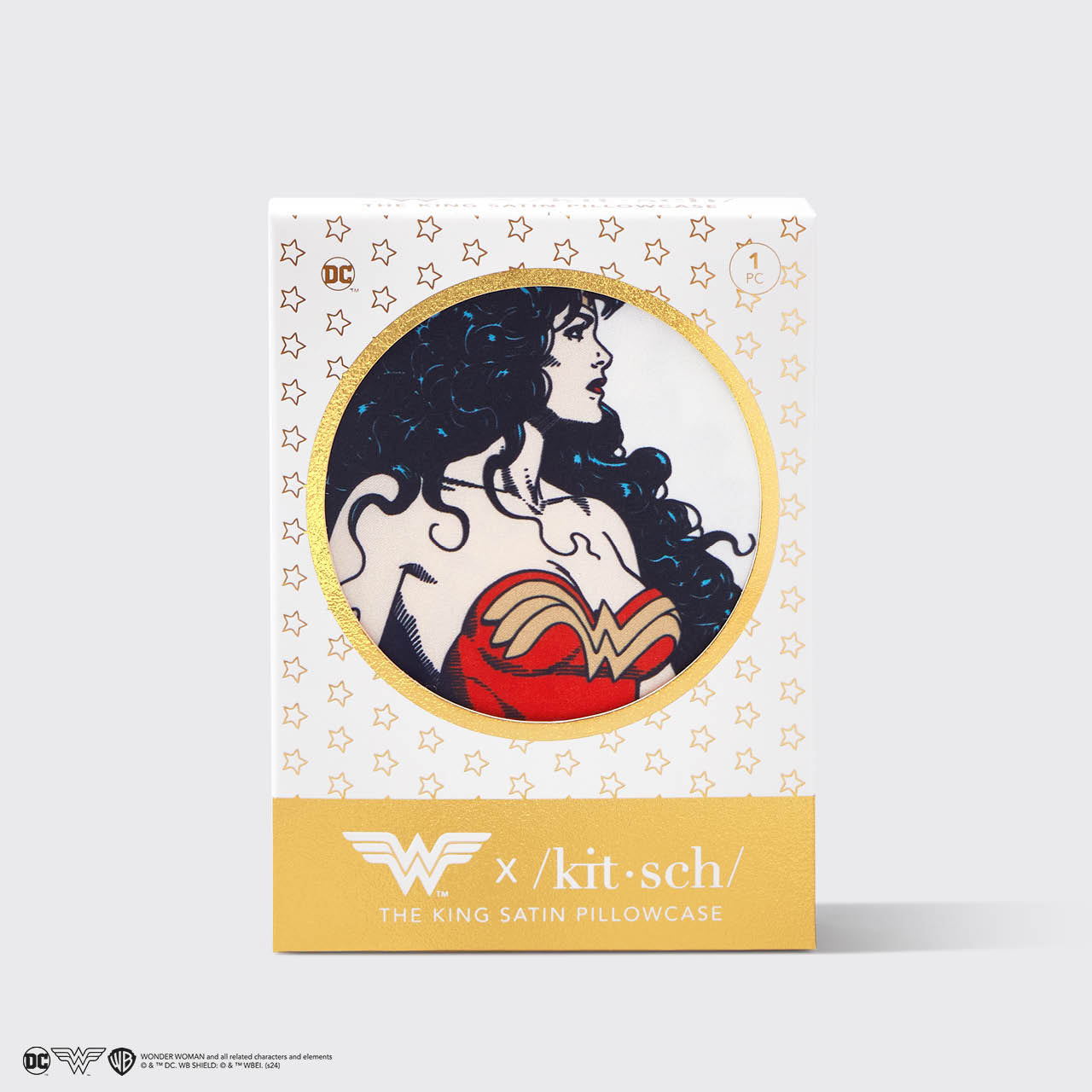 Wonder Woman x Kitsch federa di raso - Believe in Wonder | King