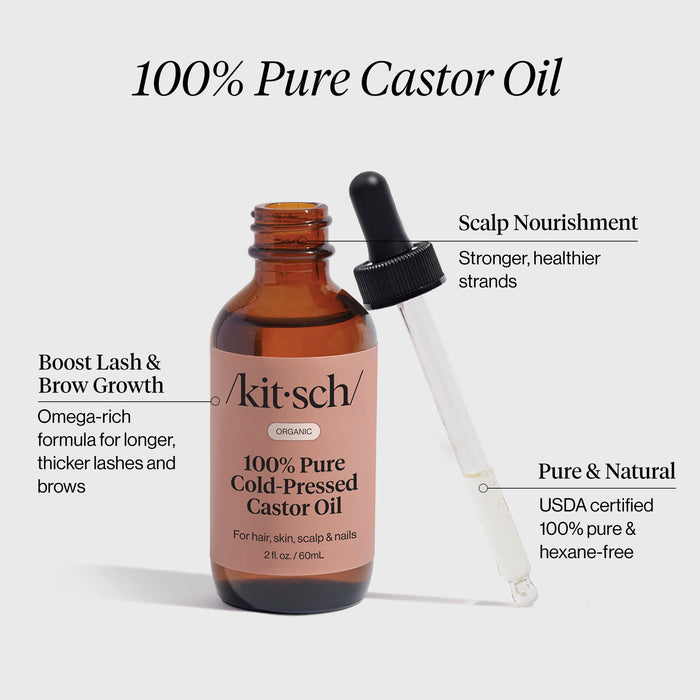 Olio di ricino puro al 100% - Confezione da 3