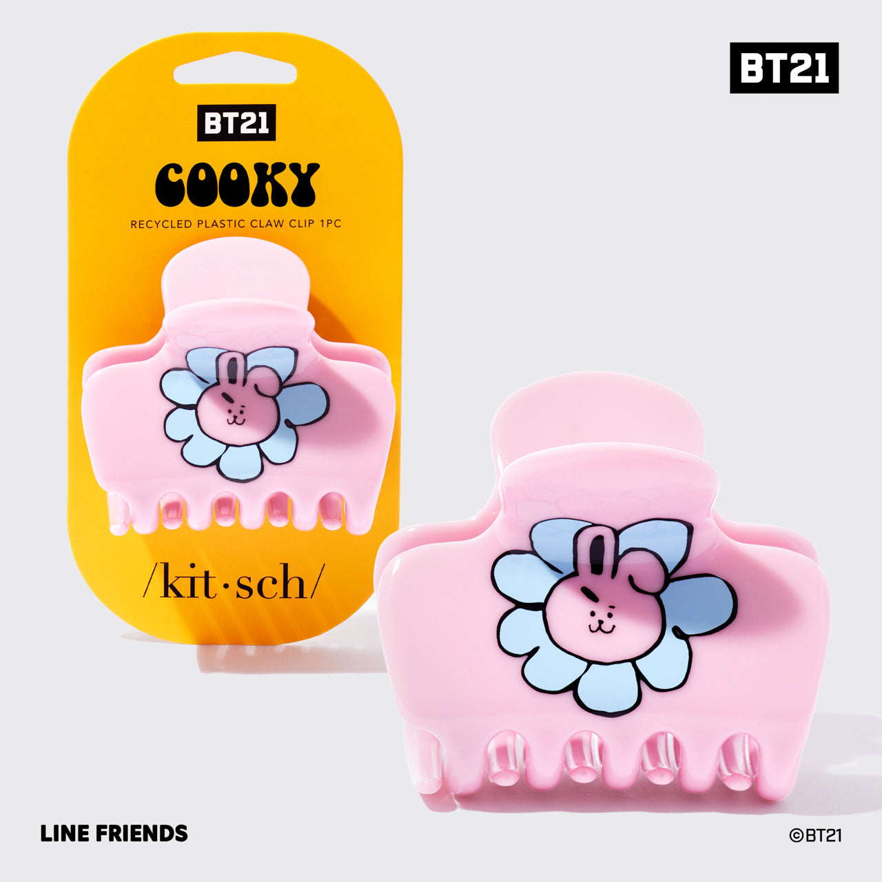 Kitsch x BT21 Clip Nuvola - COOKY