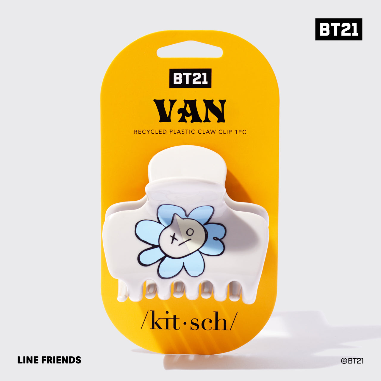 Kitsch x BT21 Pack de pinzas para el pelo