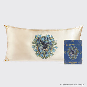 Kitsch x Harry Potter Satin-Kissenbezug Ravenclaw - King