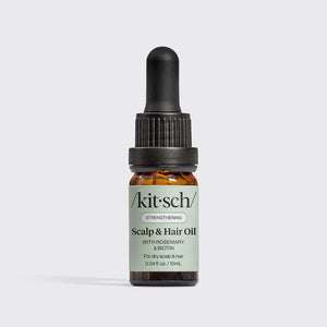 Muestra de aceite equilibrante para cuero cabelludo y cabello con romero y biotina - 0.34fl oz./10mL
