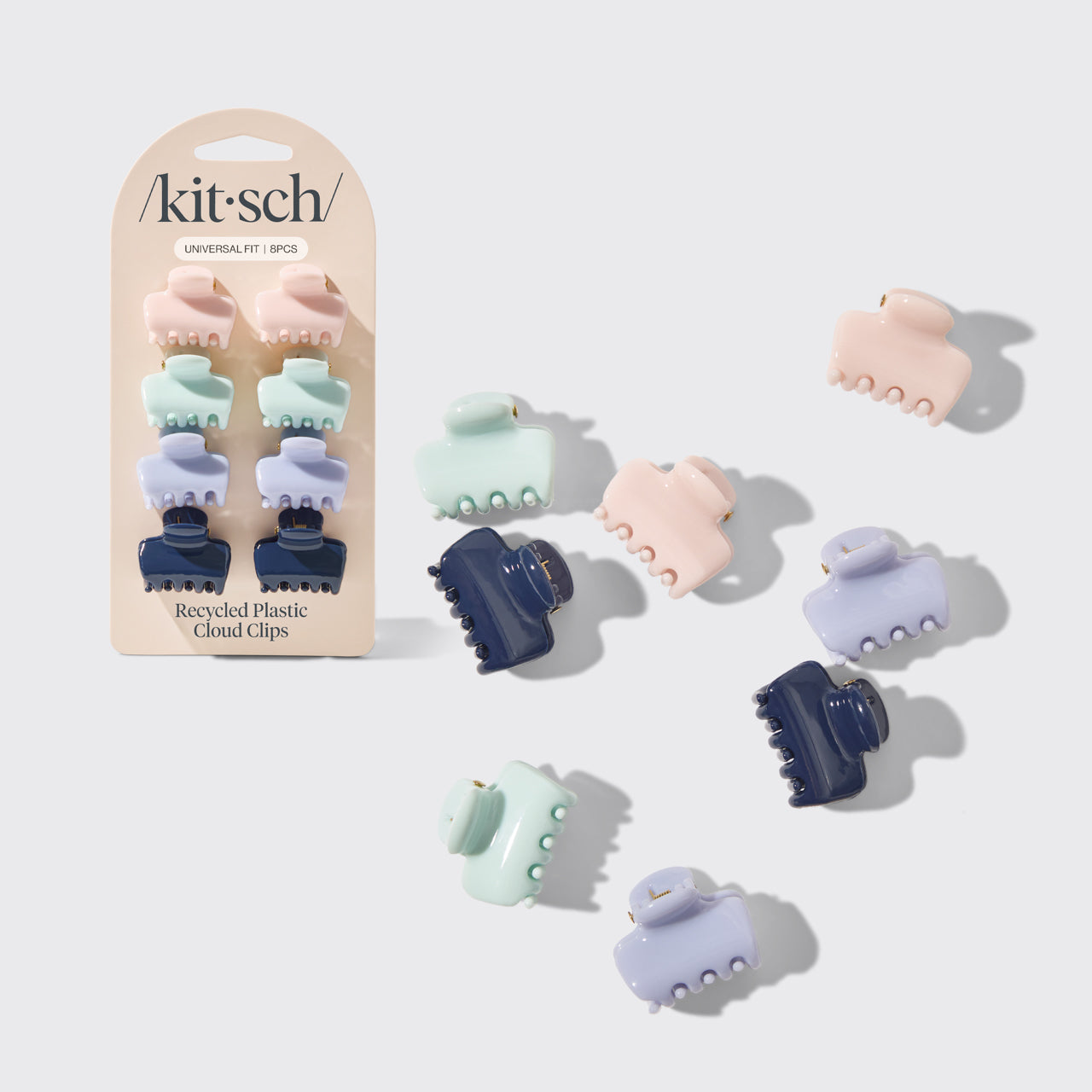 Set de 8 minipinzas nube - Garden Bouquet