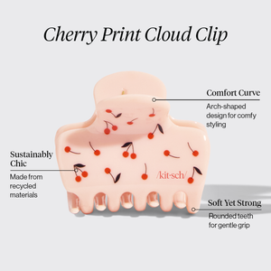 Clip Nuvola con stampa ciliegia