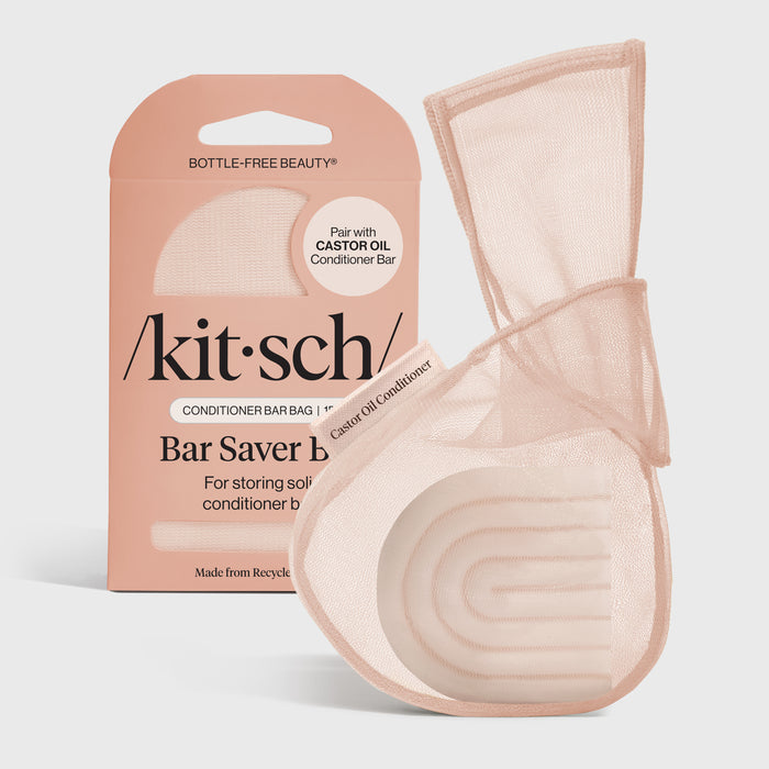 Bolsa para acondicionador sólido - Aceite de Ricino - Melocotón