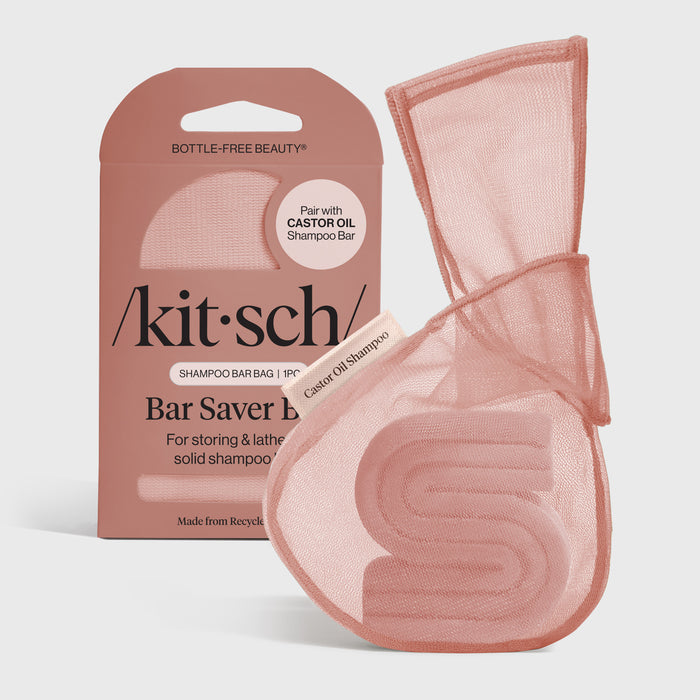 Bolsa para champú sólido - Aceite de Ricino - Terracotta