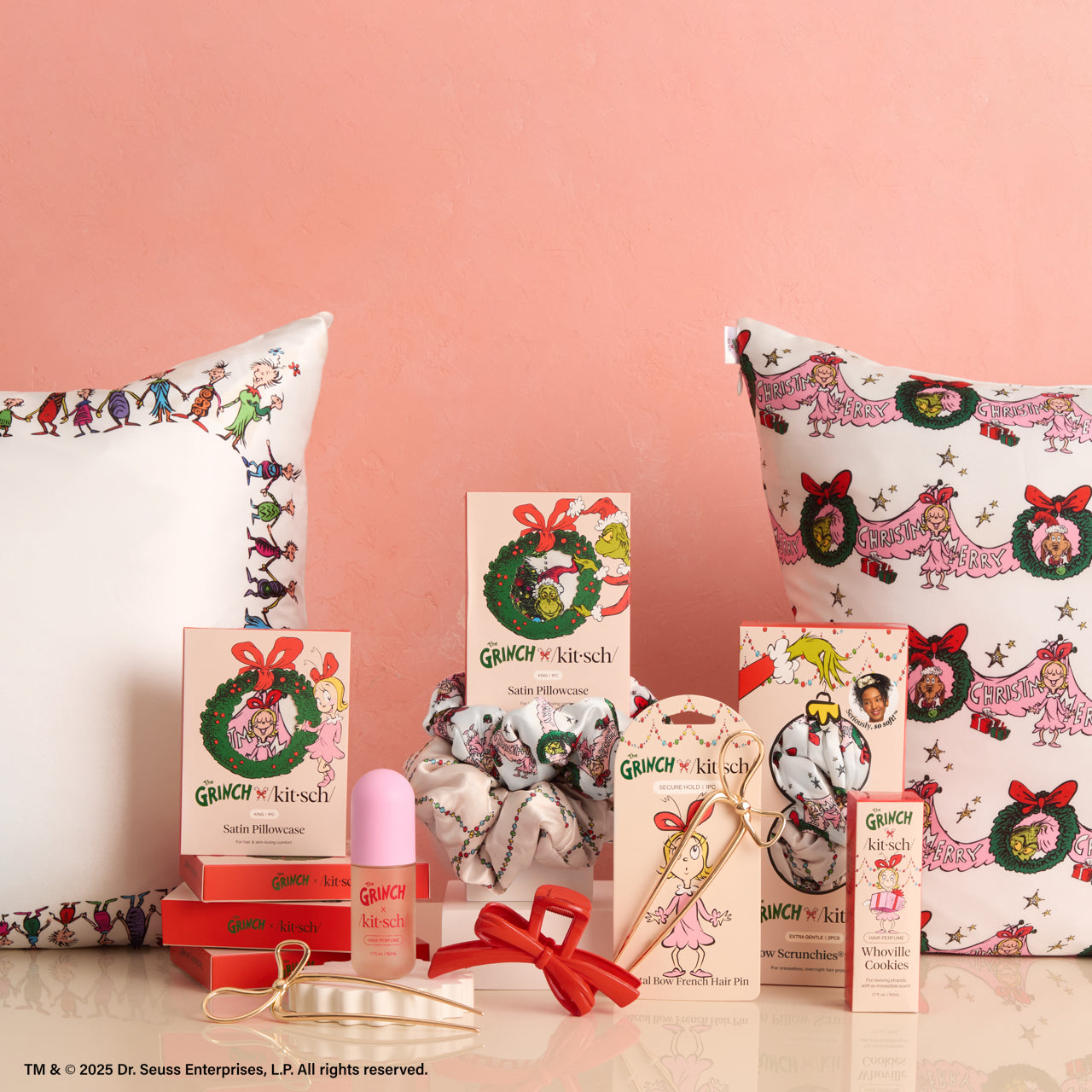 The Grinch x Kitsch Whoville Cookies Hair & Body Perfume Mist | KITSCH