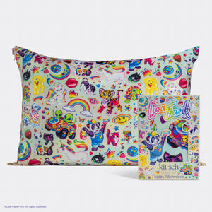 Lisa Frank x Kitsch Satin Pillowcase in The Fantastic World of Lisa Frank