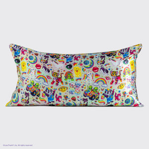 Lisa Frank x Kitsch Satin Pillowcase in The Fantastic World of Lisa Frank - King