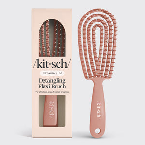 Included: Terracotta Detangling Flexi Brush