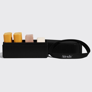 Trousse de voyage à 4 compartiments - Noir