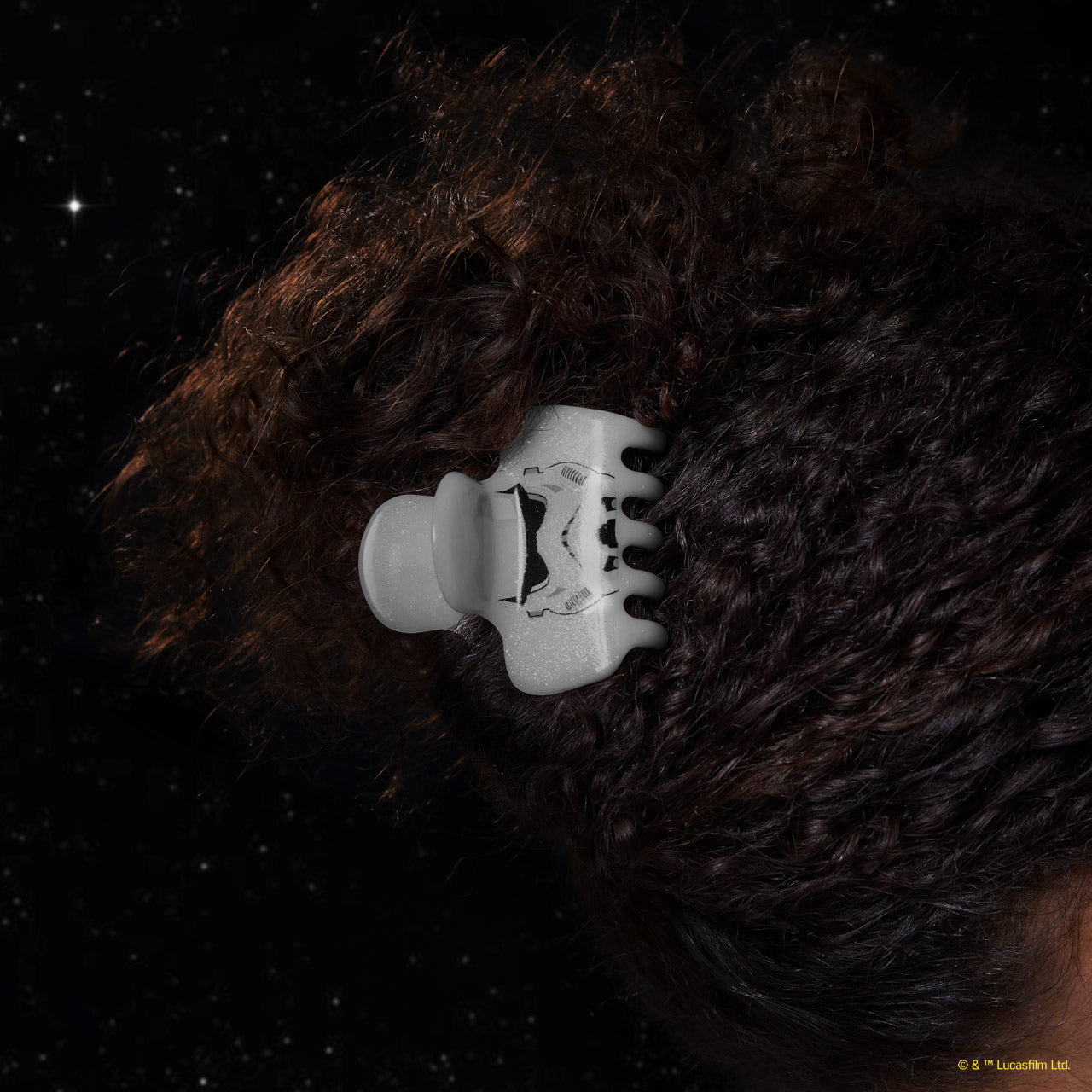 Star Wars™ & Kitsch Pinza Nube con purpurina de Stormtrooper