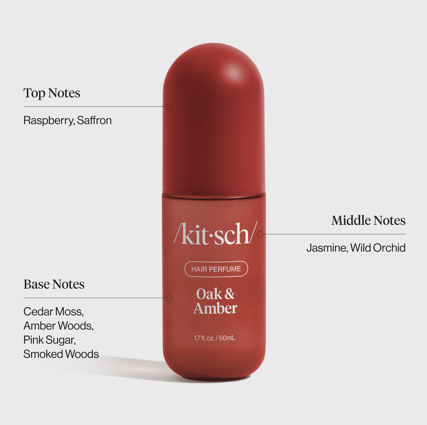 Perfume capilar Roble & Ámbar