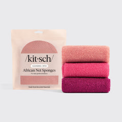 Esponja de red africana Berry Pink