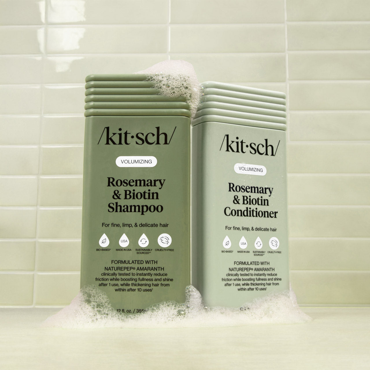 Volumizing Rosemary & Biotin Shampoo & Conditioner Combo