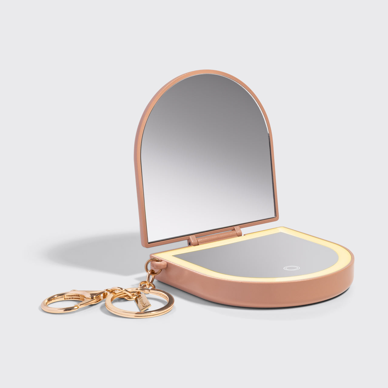 Terracotta Compact Mirror Keychain | KITSCH