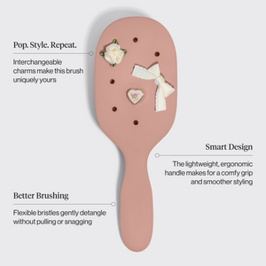 KitschPop™️ Paddle Brush in Terracotta