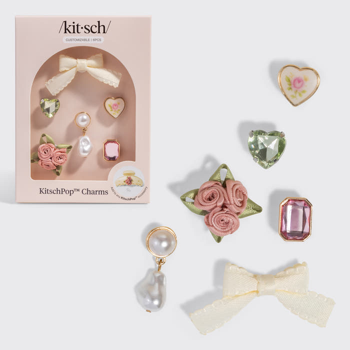 Charms KitschPop™️ en rosa vintage