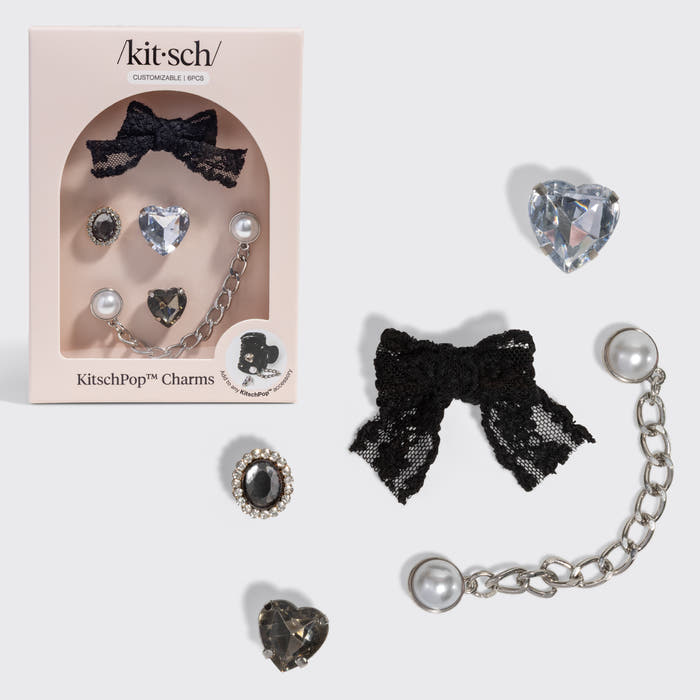 Charms KitschPop™️ en negro vintage