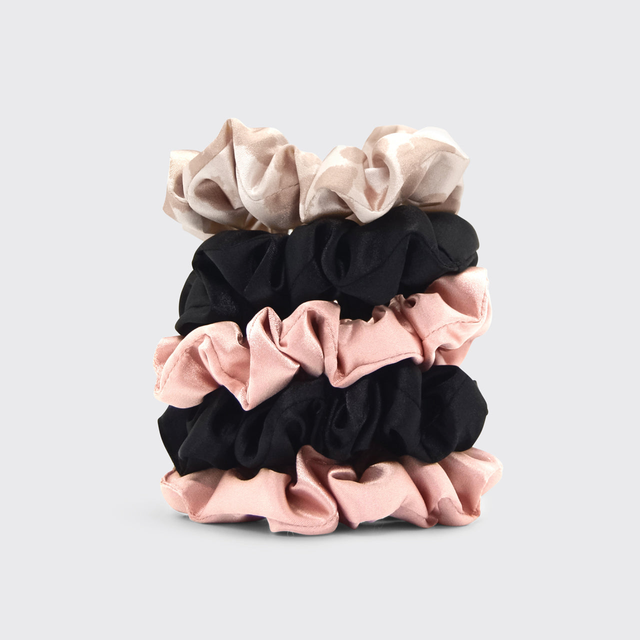 Ποικιλία σατέν Scrunchies ύπνου