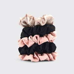 Ποικιλία σατέν Scrunchies ύπνου