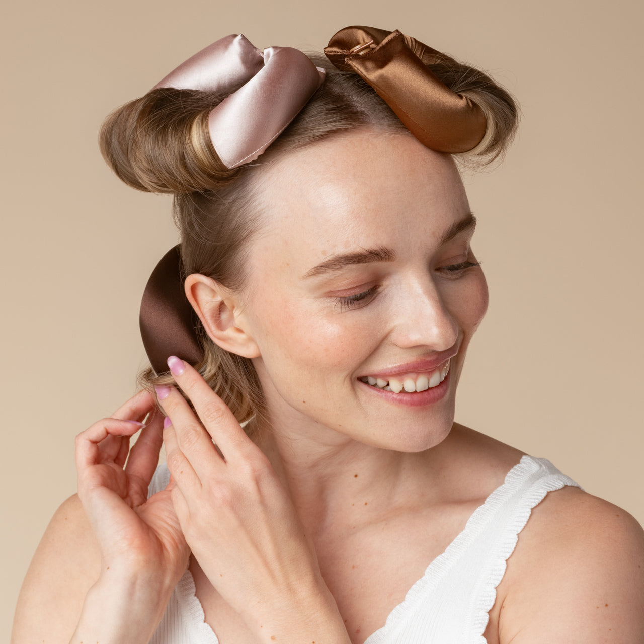 Rosewood Jumbo Satin Flexi Rods 4pc Set