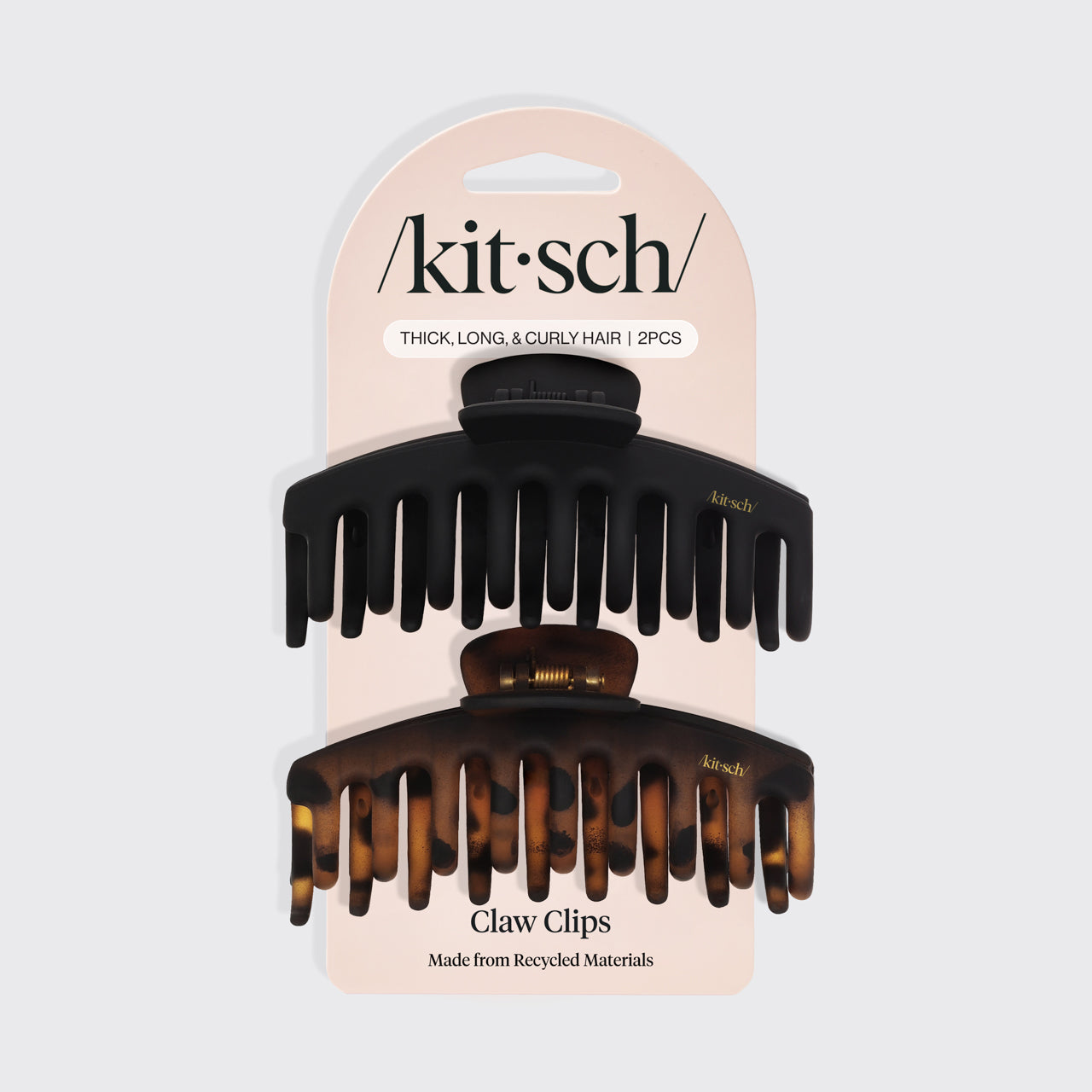 Umweltfreundlicher, übergroßer, matter Klauenclip