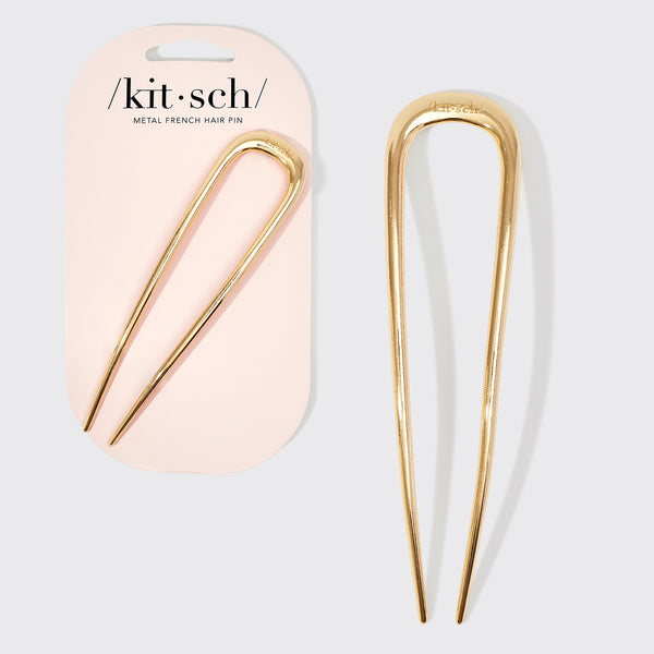 Gold French Hair Pin | KITSCH