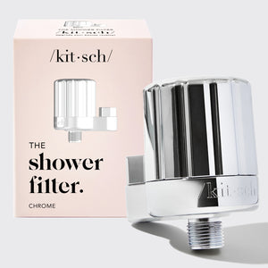 Set Filtro de Ducha + Champú y Acondicionador 4uds - Cromo