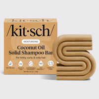 Champú en barra con aceite de coco para cabellos secos y dañados