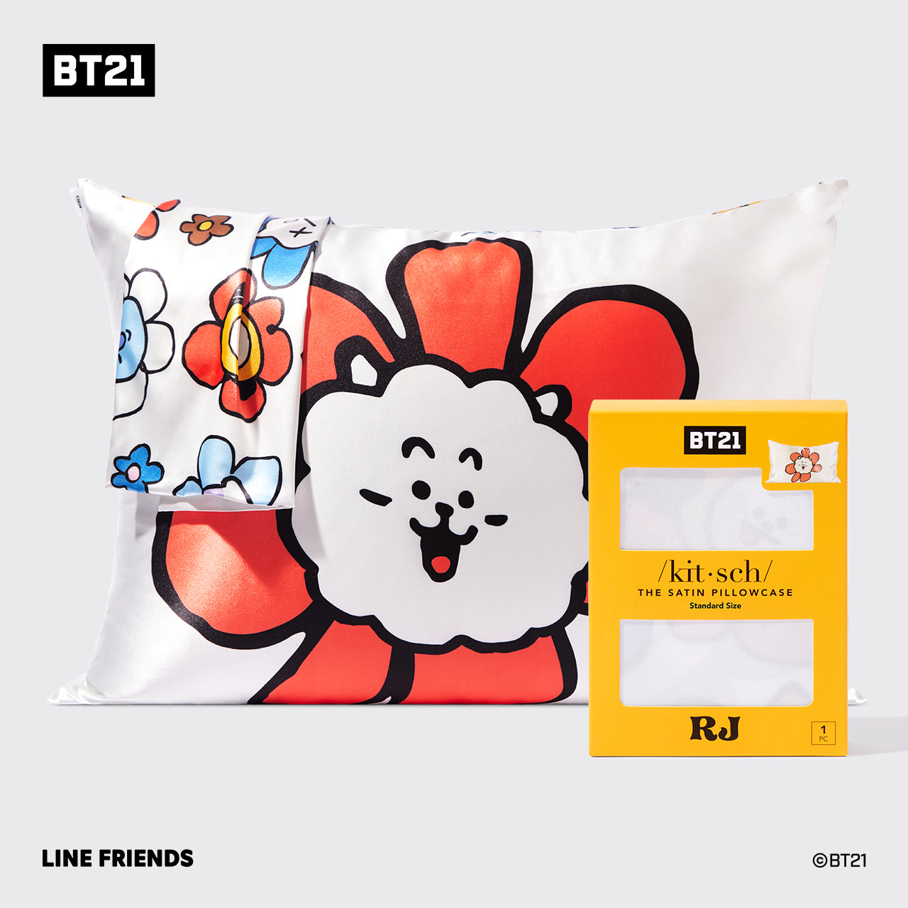 Federa in raso Kitsch x BT21 - RJ