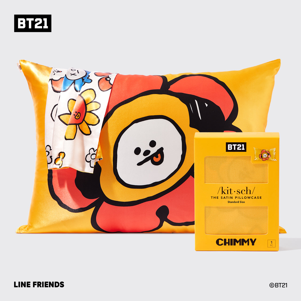 Federa in raso Kitsch x BT21 - CHIMMY