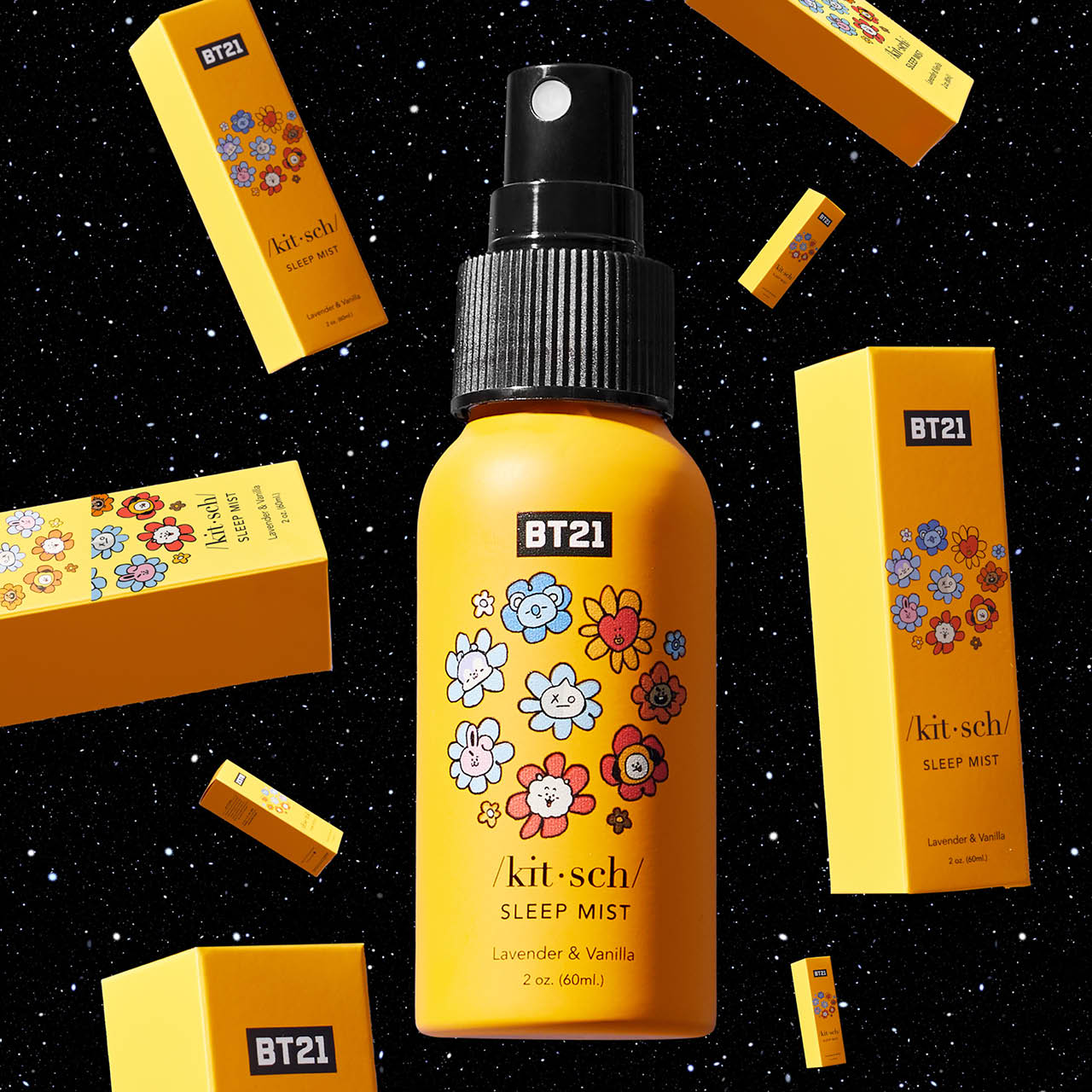 BT21 meets Kitsch Bruma para Dormir - Lavanda y Vainilla