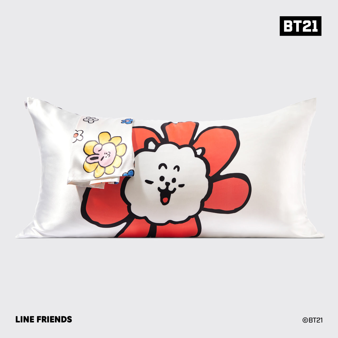 Kitsch x BT21 Taie d'oreiller RJ - King
