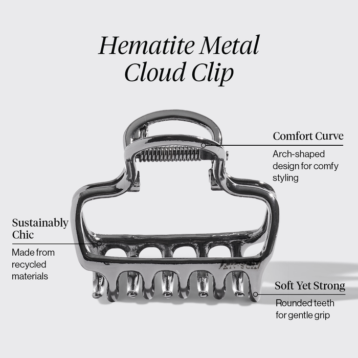 Clip a nuvola metallica - Ematite