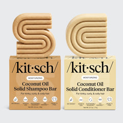 Champú y acondicionador de aceite de coco para cabello seco y dañado
