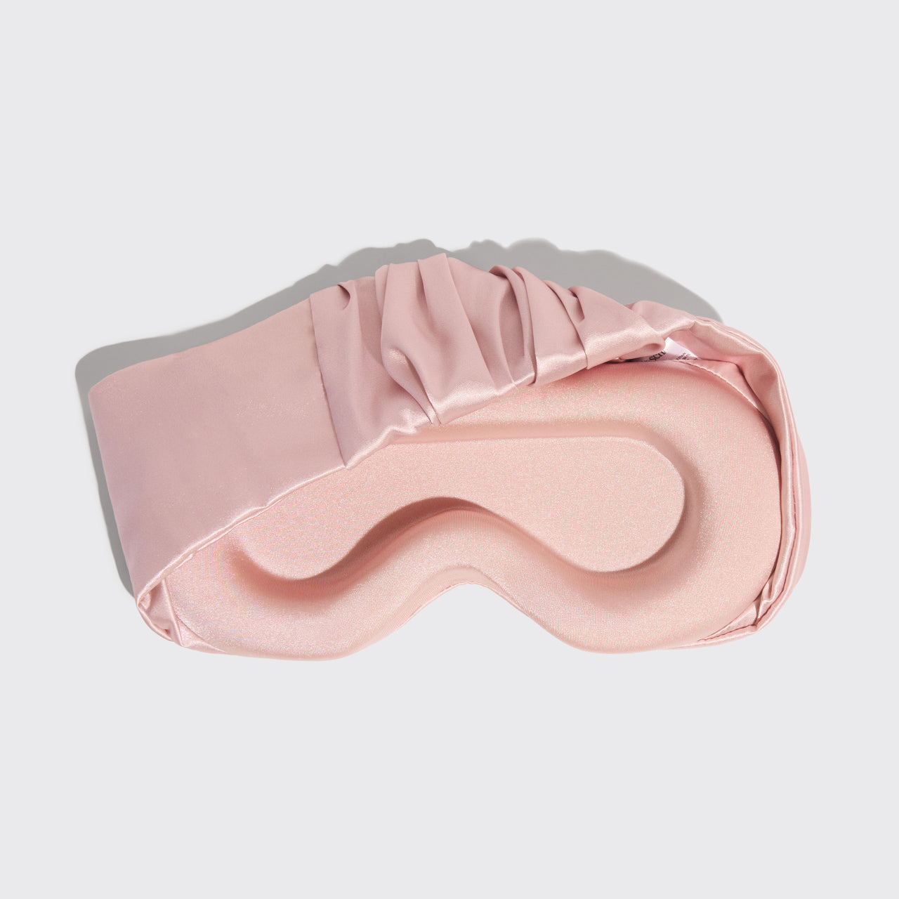 Antifaz contorneado tipo almohada color rubor