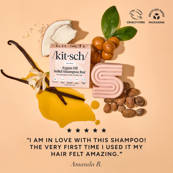 Shampoo Bar all'olio di argan riparatore