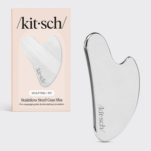 Gua Sha in acciaio inossidabile