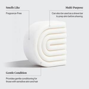 Conditionneur solide et barre de rasage Ultra Sensitive