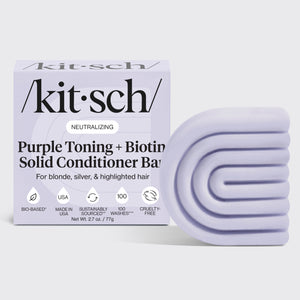 Purple Toning Conditioner Bar for Color-Treated & Grey Hair