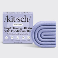 Conditionneur tonique violet pour cheveux colorés et gris