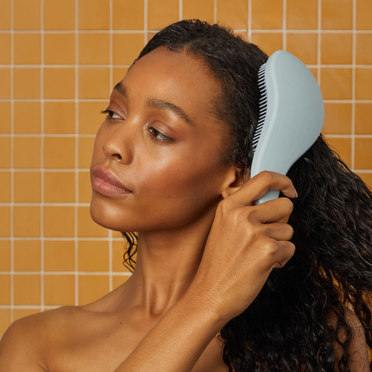 Leave In Conditioner & Entwirrungsbürste - Haze Blue