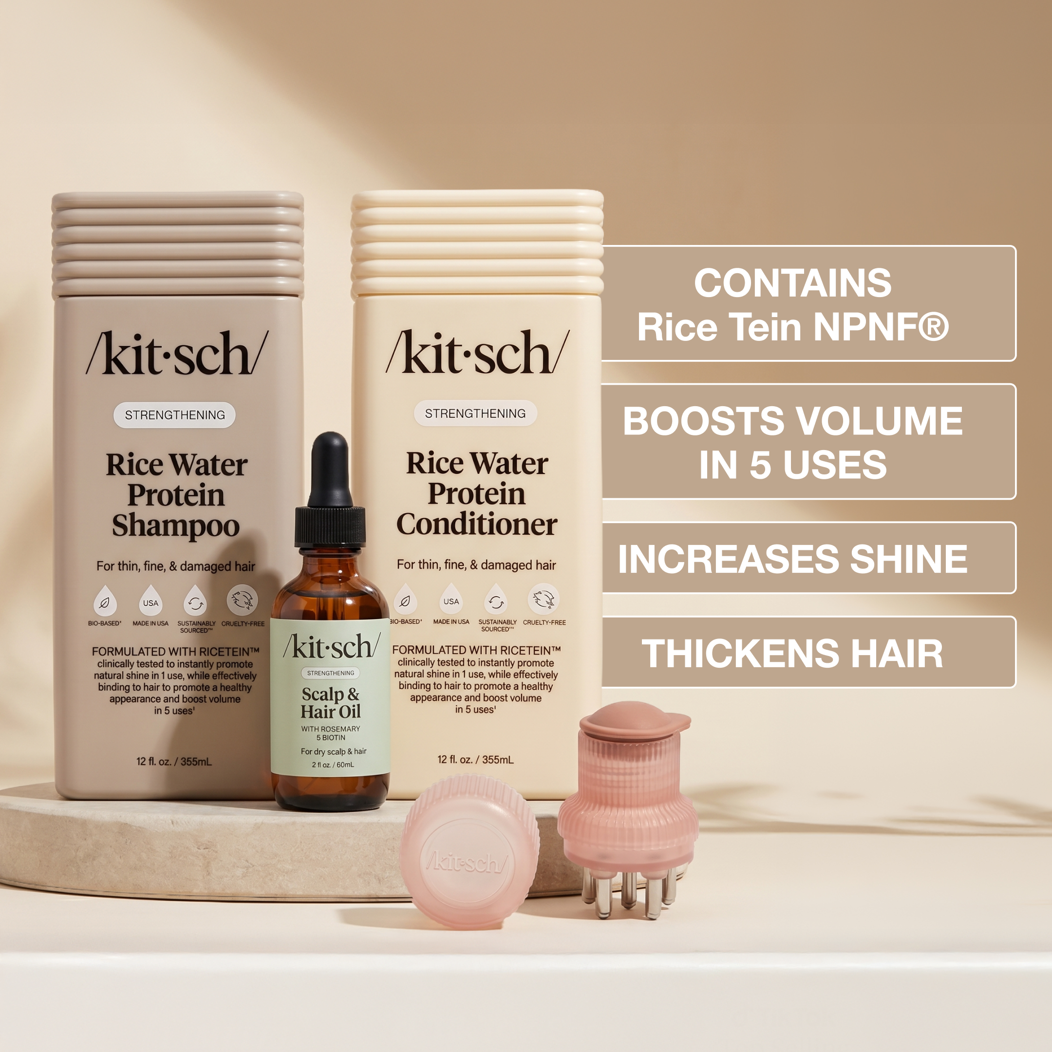 Hair Growth Essentials Bundle | KITSCH