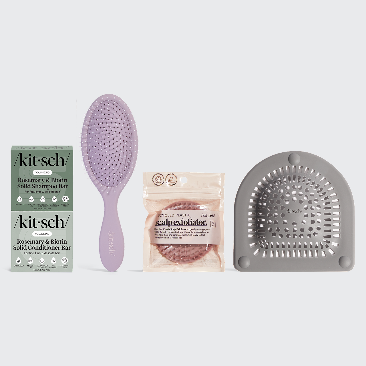 Stellen Sie Ihr Shampoo-Set zusammen – inkl. GRATIS selbstentleerendem Duschkorb